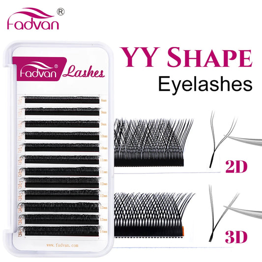 Fadvan YY Shape Eyelashes Extension 2D/3D